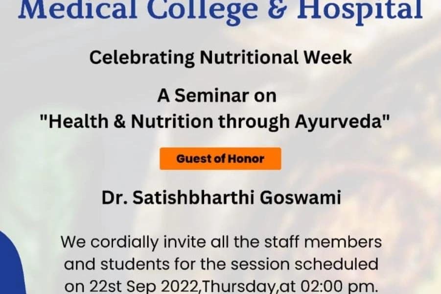 Celebrating Nutritional Week